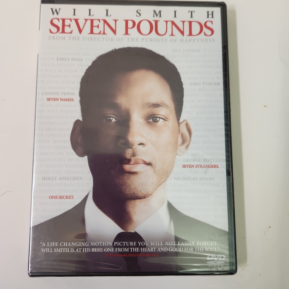 🆕Seven Pounds DVD 2008 Will Smith New SEALED